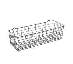METALTEX 361801000 Koala Lava Allzweckkorb 33 x 12 x 9 cm TouchTherm®, matt schwarz