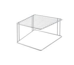 METALTEX 364001000 Boxe Eckschrankeinsatz 1-Etg. 25x25x15cm Polytherm