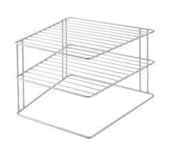 METALTEX 364002 Palio Eckschrankeinsatz mit 2 Etagen, Polytherm