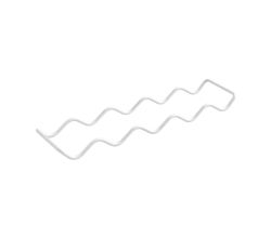 METALTEX 364905000 Ola-15 Dosenablage 8 x 33 x 2 cm weiß