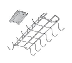 METALTEX 364937000 Slide-Hooks Multihalterung für Tassen, Becher und Küchenutensilien, PolyTherm
