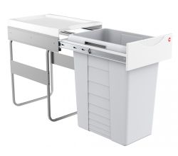 HAILO 3668-40 Abfallsorter 42 Liter EASY CARGO 42 ab 40 cm Schrankbreite