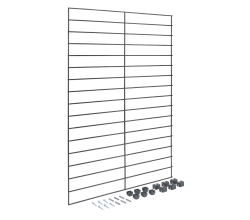 METALTEX 377010000 Mural Line Wandgitter 43 x 68 cm schwarz / Aufbewahrungssystem