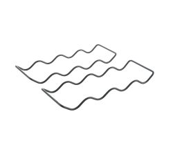 METALTEX 382920000 Wave20 Flaschenregal 2er Set Lava TouchTherm, matt schwarz
