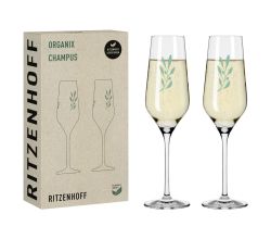Ritzenhoff 3924001 Champagnerglas-Set #1 ORGANIX Romi Bohnenberg 2023