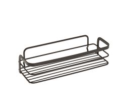 METALTEX 401104000 Origin Lava Regal mit 1 Etage, TouchTherm, matt schwarz