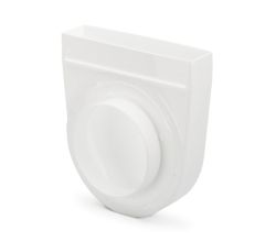 T-UR 125/2 Umlenkstück 90° / COMPAIR top (System Ø 125 flach)
