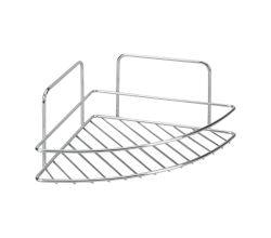 METALTEX 403310000 Reflex LUXY Eckregal 23 x 23 x 11 cm Chrometherm