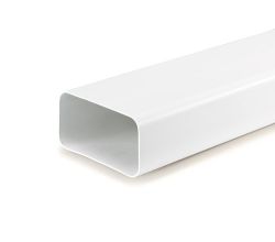 MF-VRO 1000 Lüftungsrohr ohne Muffe 169a x77a mm / Flachkanalrohr / Compair flow (System Ø 125)