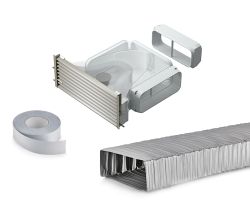 GREENflow Filterbox-Set-1 Umluftfiltersystem für Downdrafthaube/Muldenlüfter / COMPAIR® GREENflow