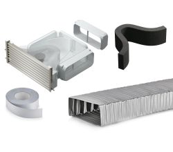 GREENflow Filterbox-Set-2 Umluftfiltersystem für Downdrafthaube/Muldenlüfter / COMPAIR® GREENflow