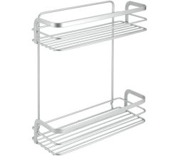METALTEX 404814039 Viva Ablage mit 2 Etagen 26x10x30 cm, Polytherm