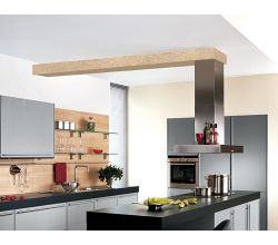 COMPAIR Abluftverkleidung Insellösung / Abluftführung für Inselhauben
