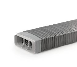 P-RBFLEX System 150 Rohrbogen mit Flexkanal für Umlenkungen bis 90° / COMPAIR PRIME flow®