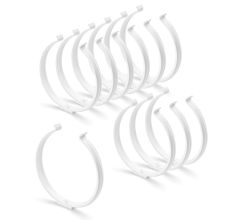 10er SET R-SKLEMM Schlauchklemme Ø 125 / Rundkanalhalterung / Compair flow