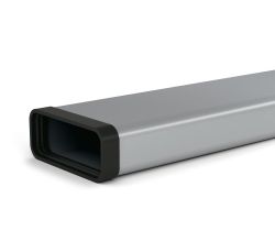 SF-VRO 150 Flachkanalrohr mit Profildichtungen / COMPAIR STEEL flow 150 (System Ø 150)