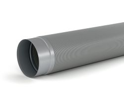 Lüftungsrohr SR-R flex 150 Rundrohr - Ø 148 mm Anschlussmaß innen / COMPAIR STEEL flow 150 (System Ø 150)