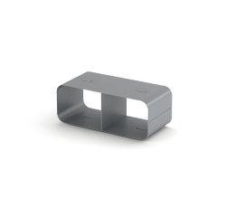 SF-RVB 150 Rohrverbinder für Flachkanalrohre / COMPAIR STEEL flow 150 (System Ø 150)
