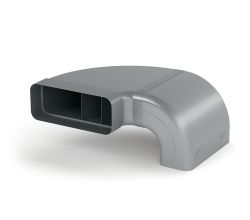 SF 150 Rohrset für Muldenlüfter mit Luftleitkörper für perfekte Strömungswerte / COMPAIR STEEL flow 150 (System Ø 150)