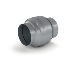 Absperrvorrichtung / Brandschutzklappe 150 nach DIN EN 18017-3 / COMPAIR STEEL flow 150 (System Ø 150)