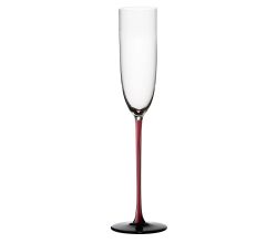 RIEDEL 4100/08R BLACK SERIES Collector's Edition Champagnerflöte, handgefertigt