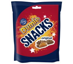 Dumle Snacks Beutel 100 g / Toffee Crispies Karamell + Schokolade