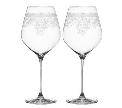 SPIEGELAU 4192260 ARABESQUE Burgunderglas 2er Set