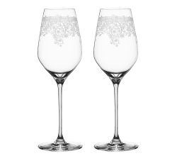 SPIEGELAU 4192262 ARABESQUE Weißweinglas 2er Set