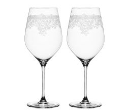 SPIEGELAU 4192265 ARABESQUE Bordeauxglas 2er Set