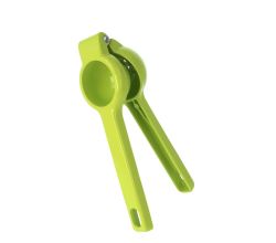 METALTEX 252072000 Limettenpresse aus Aluminium, grün, mit Barmaß 4 cl auf der Rückseite / Zitruspresse