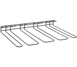 METALTEX 361117000 Copas Weinglashalter Lava 44 x 31 x 5 cm, TouchTherm, matt schwarz / Gläserhalter