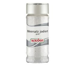 Kotanyi Meersalz jodiert grob 80 g in 80 ml Glas