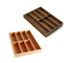 Besteckeinsatz 45er Schubl. B 374 x T 472 mm passend für BLUM Legra 16 mm Schubladen