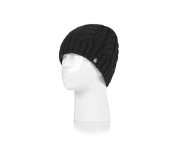 Heat Holders® Mütze Damen - schwarz / Damenmütze / Beanie