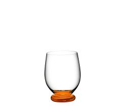 RIEDEL 4900/02DO FATTO A MANO Tumbler Piccolo - DUNKELORANGE, handgefertigt