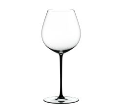 RIEDEL 4900/07B FATTO A MANO Pinot Noir Weinglas - Stiel SCHWARZ