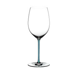 RIEDEL 4900/0T FATTO A MANO Cabernet / Merlot Weinglas - Stiel TÜRKIS