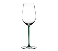 RIEDEL 4900/15G FATTO A MANO Riesling / Zinfandel Weinglas - Stiel GRÜN