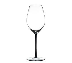 RIEDEL 4900/28B FATTO A MANO Champagner/Weinglas - Stiel SCHWARZ