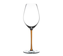RIEDEL 4900/28O FATTO A MANO Champagner/Weinglas - Stiel ORANGE