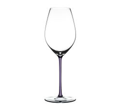 RIEDEL 4900/28V FATTO A MANO Champagner/Weinglas - Stiel VIOLETT