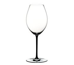 RIEDEL 4900/41B FATTO A MANO Syrah Weinglas - Stiel SCHWARZ