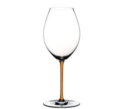 RIEDEL 4900/41O FATTO A MANO Syrah Weinglas - Stiel ORANGE