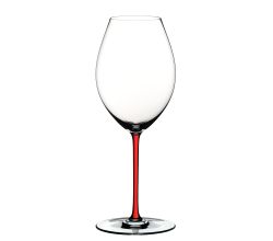 RIEDEL 4900/41R FATTO A MANO Syrah Weinglas - Stiel ROT