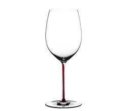 RIEDEL 4900/0DR FATTO A MANO Cabernet / Merlot Weinglas - Stiel DRACHENROT