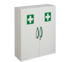 Rossignol 50201 CLINIX Arzneischrank 2-türig, weiß, abschließbar / Medikamentenschrank