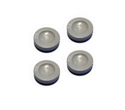 4er SET Gummifüße für E 18 Allesschneider von ritter