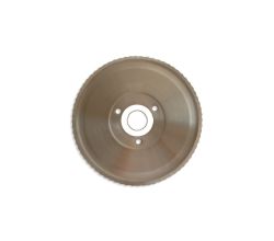 Wellenschliffmesser für die Ritter Multischneider AES251Z, E251, E241 und E25 mit Messerträger aus Kunststoff