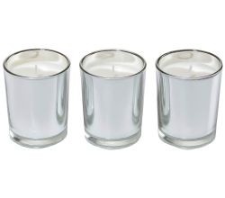 Ritzenhoff 5090001 Duftkerze 3er-Set AROMA NATURALS LUXERY Coconut & Lime Verbenna 