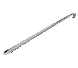 Komfortschuhanzieher 70 cm aus Metall, verchromt mit praktischer Lochung / Schmitt Schuhbedarf
